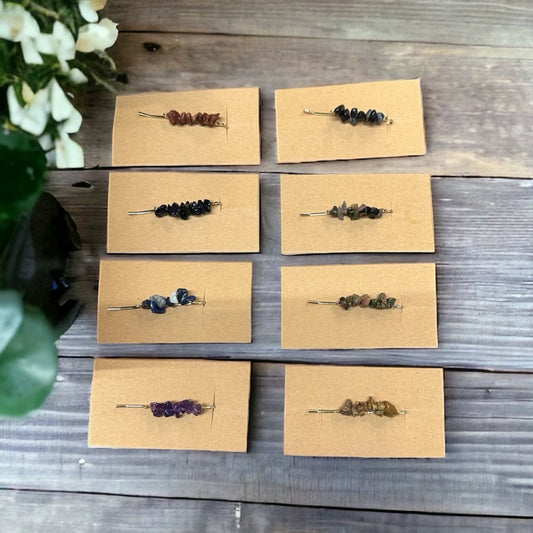 Gemstone Hair Pin